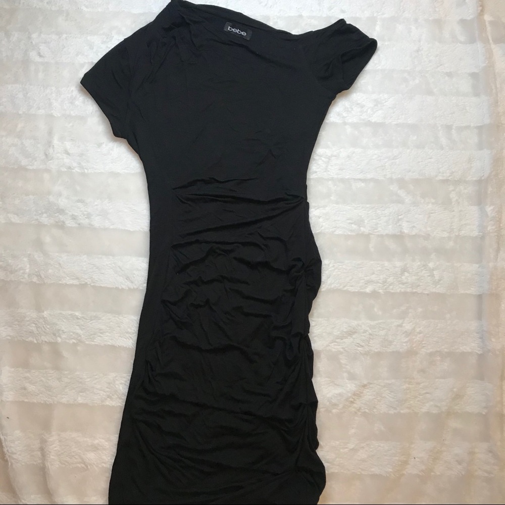 Bebe Black Tight Dress